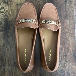 10M Camel Colored Coach Loafer